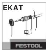FESTOOL CTM 36 E ACLHS - Perigo de ferimentos,CHOQUE ELECTRICO - 2