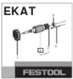 FESTOOL CTM 36 E ACLHS - Risk for personskada, elstöt - 2