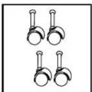 Shop-Vac 5987400 - Sin bases de la rueda - 1