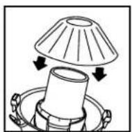 Shop-Vac 5987400 - ADVERTENCIA - SIempre DESCONECTE EL ENCHUFE DE LA TOMA DE CORRIENTE DE PARED ANTES DE RETIRAR LA CUBIERTA DEL DEPOSITO. - 3