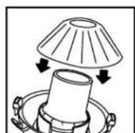 Shop-Vac 5987400 - INSTALLING FOAM SLEEVE AND REUSABLE DRY FILTER - 3