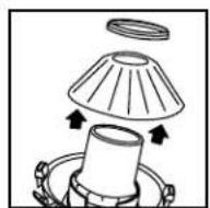 Shop-Vac 5987400 - ADVERTENCIA - SIempre DESCONECTE EL ENCHUFE DE LA TOMA DE CORRIENTE DE PARED ANTES DE RETIRAR LA CUBIERTA DEL DEPOSITO. - 5