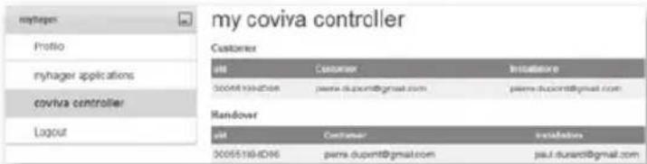 HAGER TKP100A - Accessing the WebApp through your Hager portal - 2