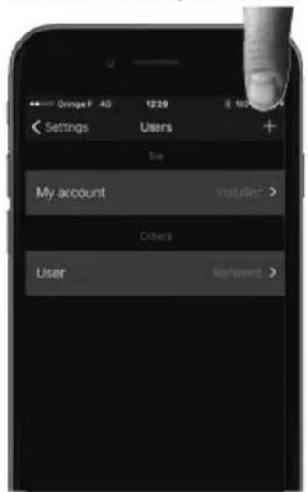 HAGER TKP100A - This is how the Classic Users and Restricted Users may connect to their installation - 1