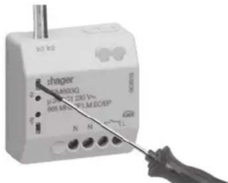 HAGER TKP100A - Passo di installmente 2.A: abbinamento di prodotti - 2
