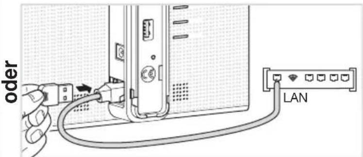 HAGER TKP100A - Den TKP100 anschließen und über das lokale WiFi (WLAN) kontaktieren: - 2