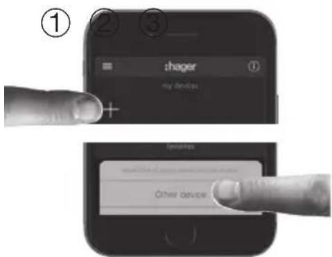 HAGER TKP100A - Passo di installmente 2.A: abbinamento di prodotti - 1