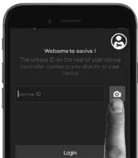 HAGER TKP100A - Rimuovete il coperchio posteriore e scansionate il codice QR del controller - 1