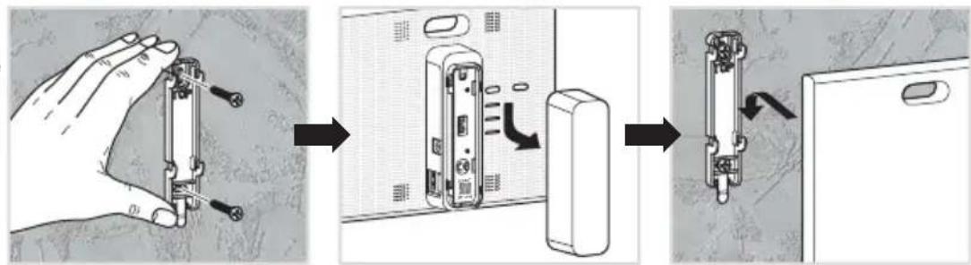 HAGER TKP100A - Installazione a parete - 1