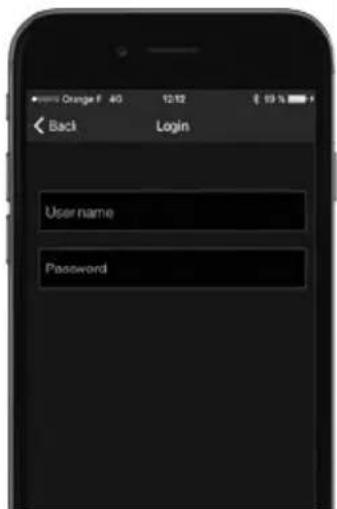HAGER TKP100A - Première connexion d'un Utilisateur Classique ou Restreint*   Cette procédure permet aux Utilisateurs Classiques et aux Utilisateurs Restreints de se connecter à leur installation - 4