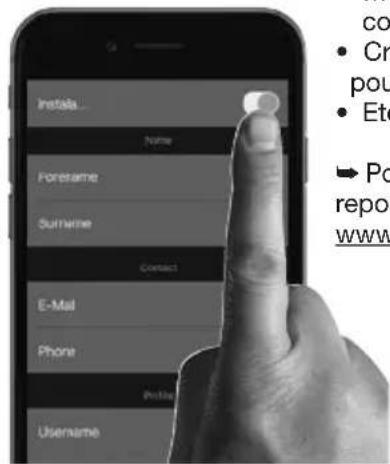 HAGER TKP100A - Autorisation et accès - 3