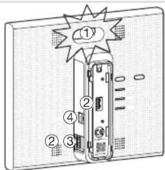 HAGER TKP100A - Le contrôle TKP100 est unconçu pour un accès facile et une utilisation intuitive! - 1