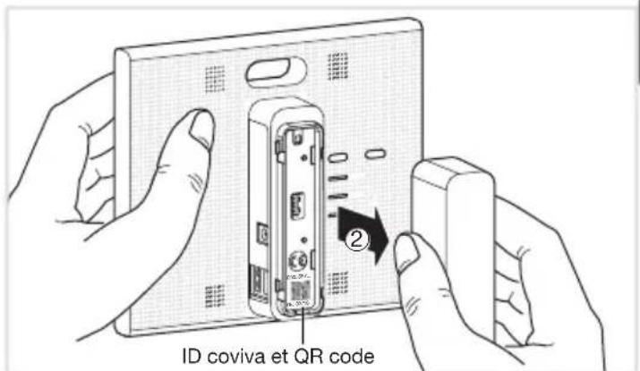 HAGER TKP100A - Démontage/remontage du cache arrière - 2