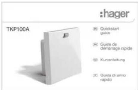 HAGER TKP100A - TKP100A Contenu de la boîte - 4