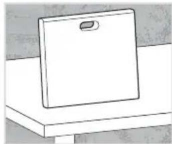 HAGER TKP100A - Installazione su di una superfici cie orizzontale - 1