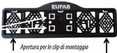 Eufab Amber IV - MONTAGGIO DEL PORTATARGA - 2