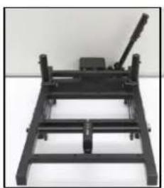 Eufab Amber IV - MOUNTING THE WHEEL RAILS ON THE BASE FRAME - 1