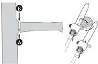 FLORABEST FBK 4 B2 - Sawing off larger branches - 1