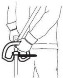 FLORABEST FBK 4 B2 - Attaching the round handle - 1
