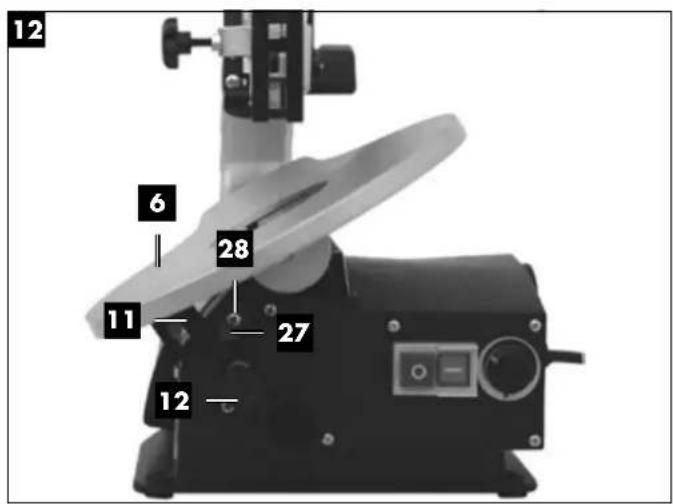 PARKSIDE PDS 120 A1 - DEKUPIERSÄGE / SCROLL SAW / SCIE A DÉCOUPER PDS 120 A1 - 13