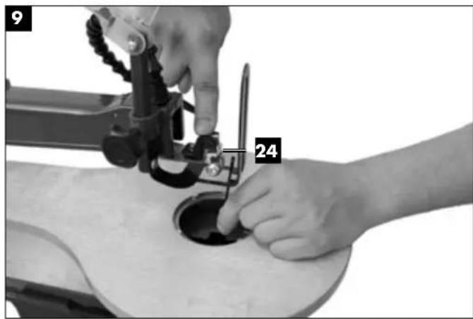 PARKSIDE PDS 120 A1 - DEKUPIERSÄGE / SCROLL SAW / SCIE A DÉCOUPER PDS 120 A1 - 10