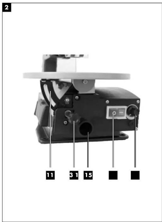 PARKSIDE PDS 120 A1 - DEKUPIERSÄGE / SCROLL SAW / SCIE A DÉCOUPER PDS 120 A1 - 3