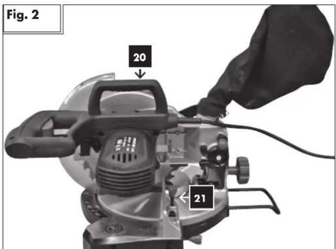 PARKSIDE PKS 1500 A1 - MITRE SAW - 5