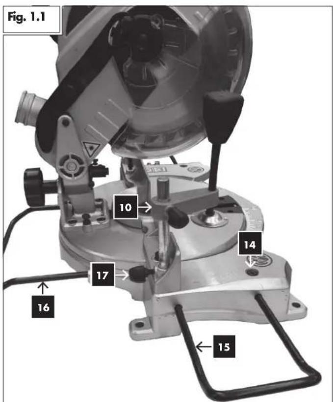 PARKSIDE PKS 1500 A1 - MITRE SAW - 4