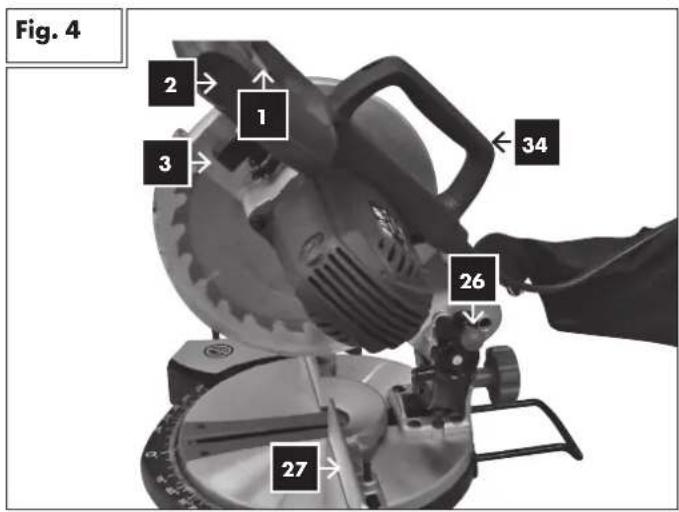 PARKSIDE PKS 1500 A1 - MITRE SAW - 7