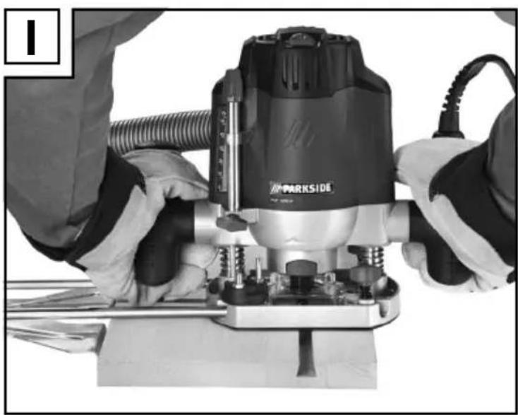 PARKSIDE POF 1200 A1 - DÉFONCEUSE - 9
