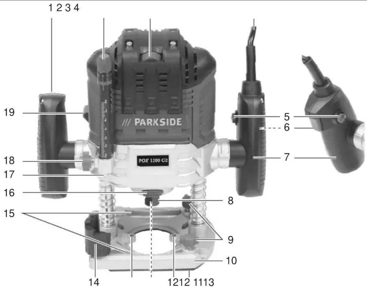 PARKSIDE POF 1200 C2 - 2