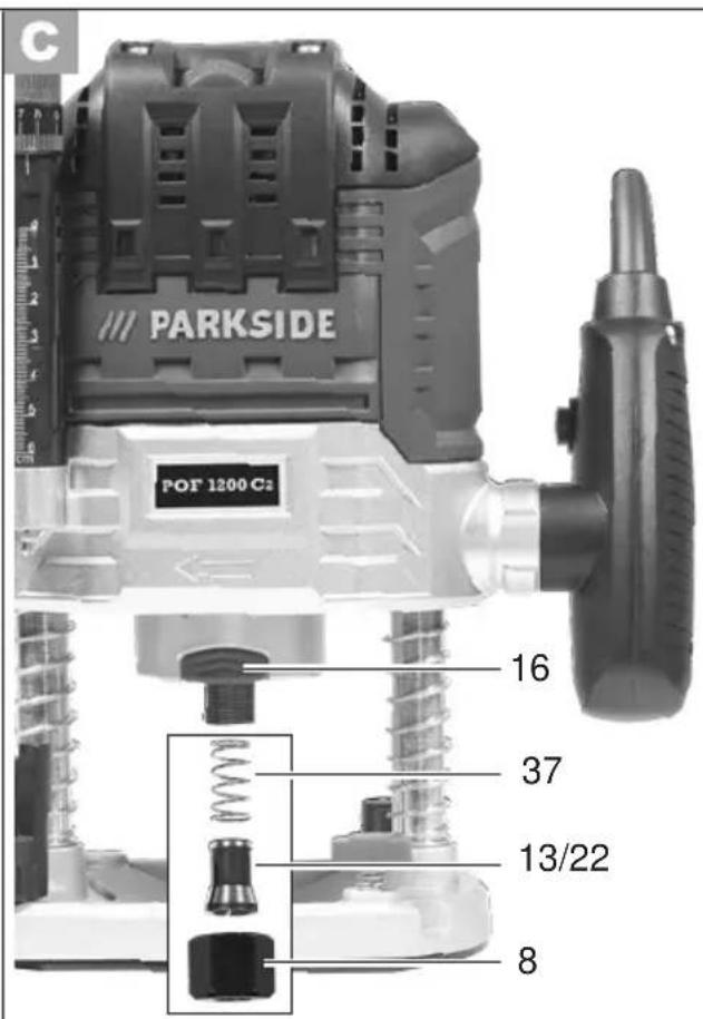 PARKSIDE POF 1200 C2 - 6
