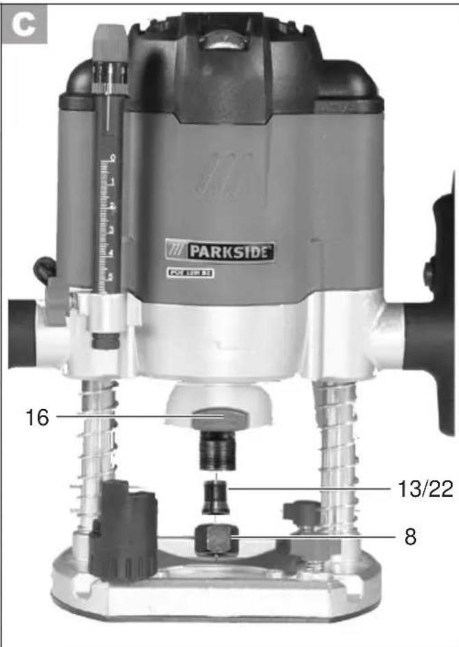 PARKSIDE POF 1200 B2 - DE AT CH - 3