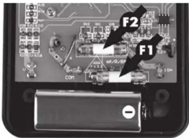 POWERFIX PDM 250 A2 - Remplacement du fusible - 3