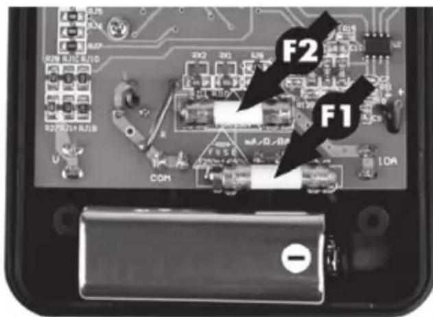 POWERFIX PDM 250 A2 - Zekering verrangen - 3