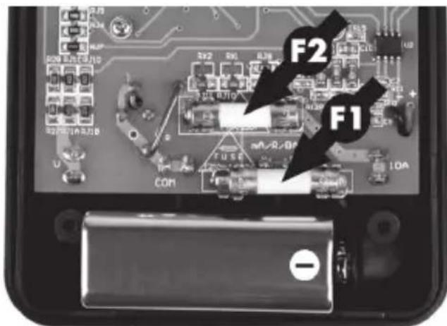 POWERFIX PDM 300 A1 - Remplacement du fusible - 3