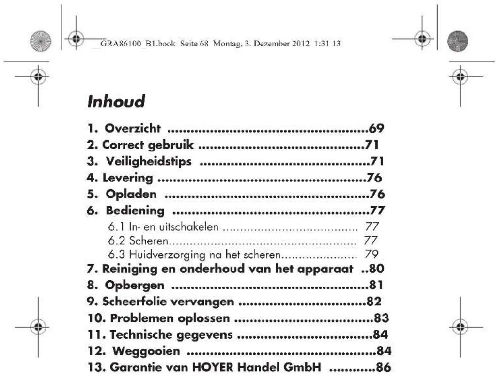 SILVERCREST SBT 3.6 B1 - Disbrigo nei casi contemplati alla garanzia - 3