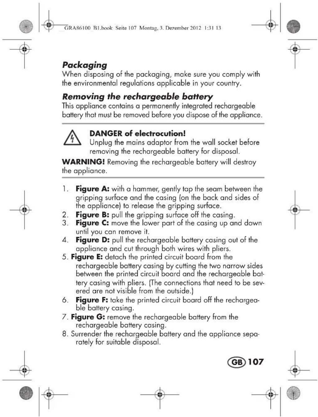 SILVERCREST SBT 3.6 B1 - Disposal - 5