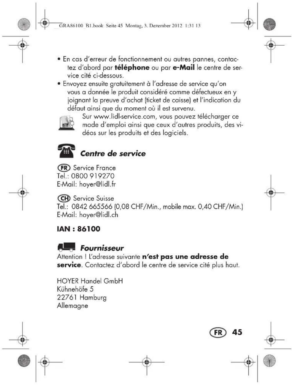 SILVERCREST SBT 3.6 B1 - DANGER! Risque d'électrocution! - 11