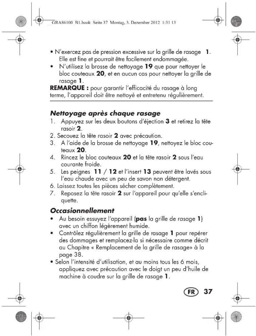 SILVERCREST SBT 3.6 B1 - AVERTISSEMENT! - 7