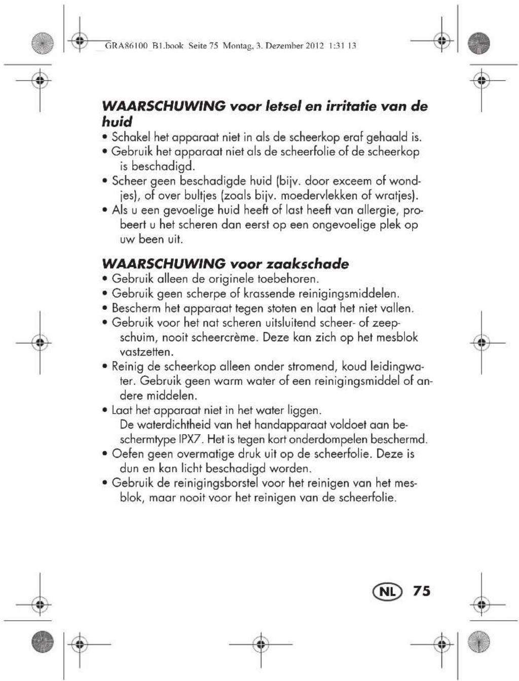 SILVERCREST SBT 3.6 B1 - Disbrigo nei casi contemplati alla garanzia - 10