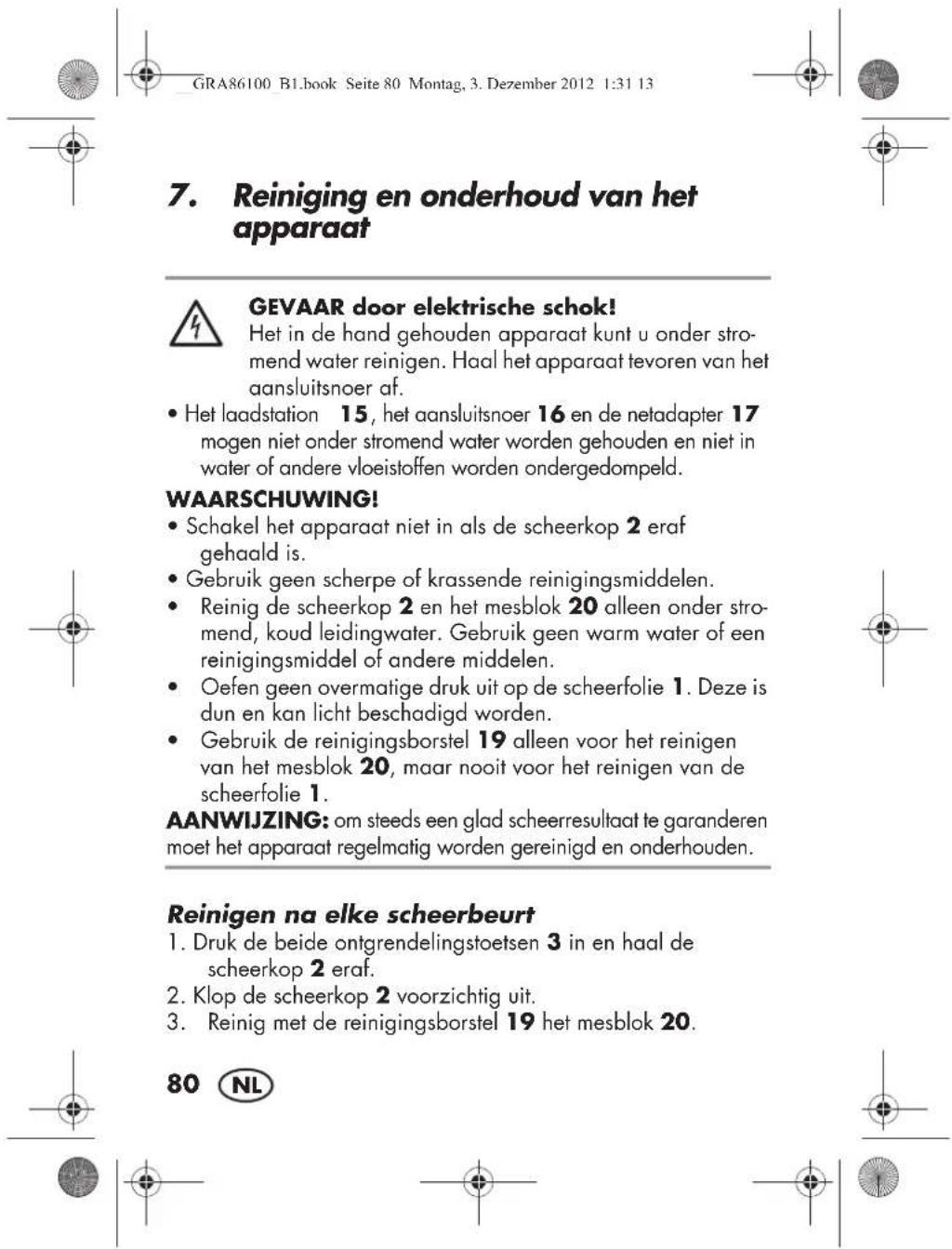 SILVERCREST SBT 3.6 B1 - Disbrigo nei casi contemplati alla garanzia - 15