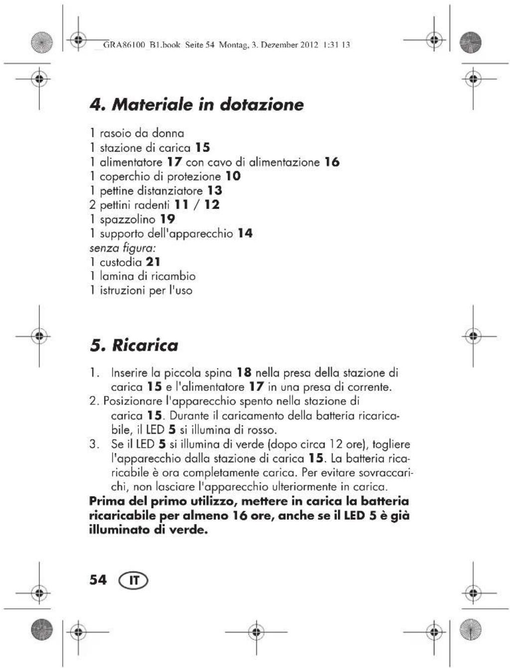 SILVERCREST SBT 3.6 B1 - DANGER! Risque d'électrocution! - 21