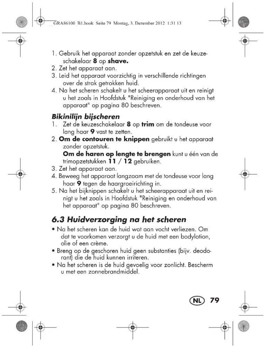SILVERCREST SBT 3.6 B1 - Disbrigo nei casi contemplati alla garanzia - 14