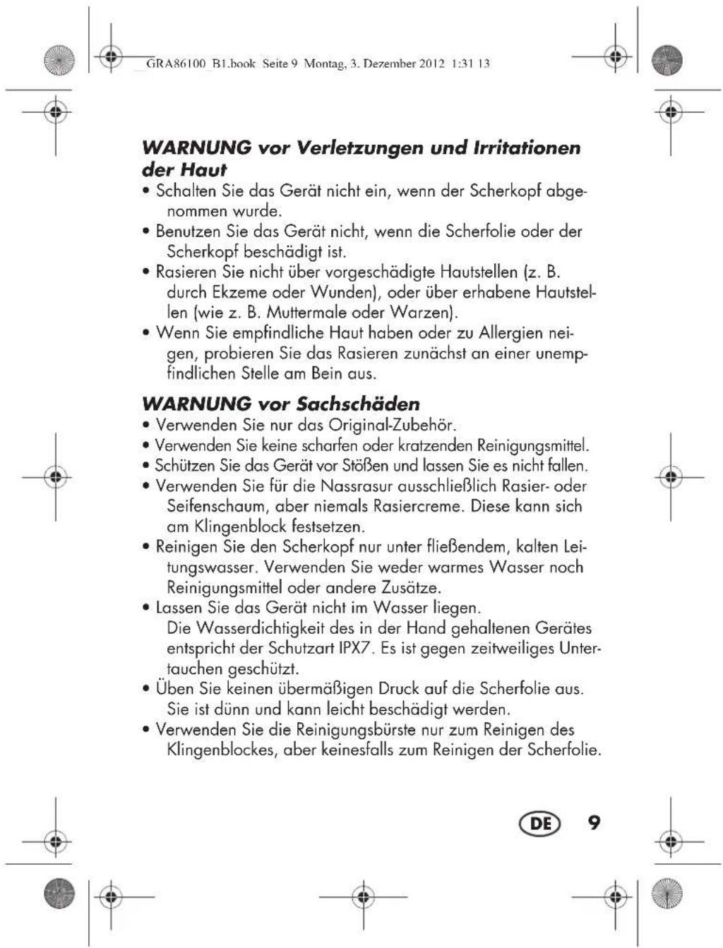 SILVERCREST SBT 3.6 B1 - Herzlichen Dank für Ihr Vertrauen! - 12