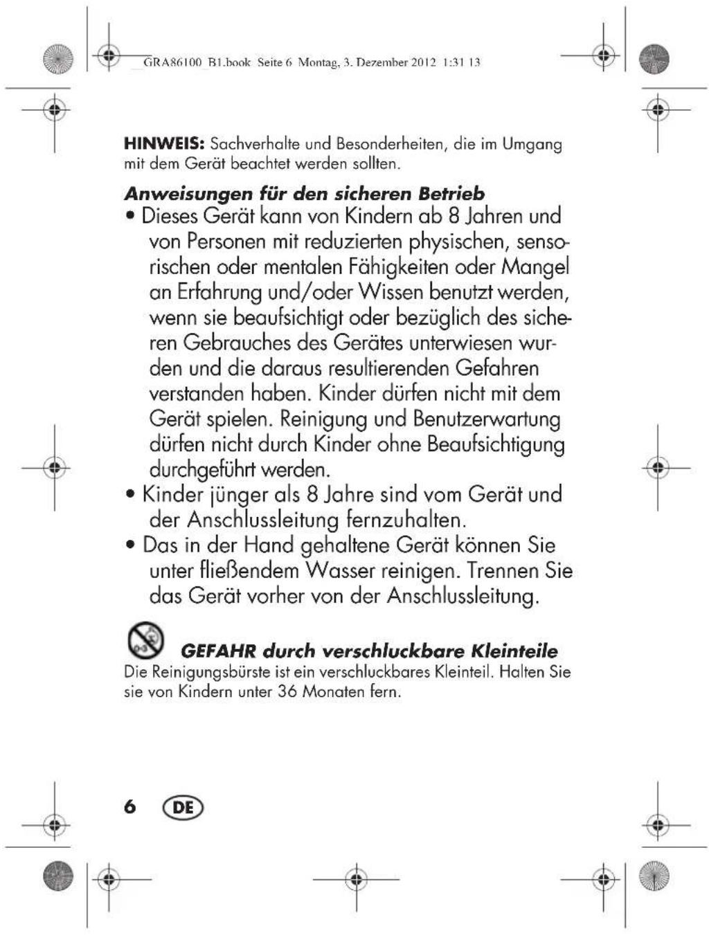 SILVERCREST SBT 3.6 B1 - Herzlichen Dank für Ihr Vertrauen! - 9