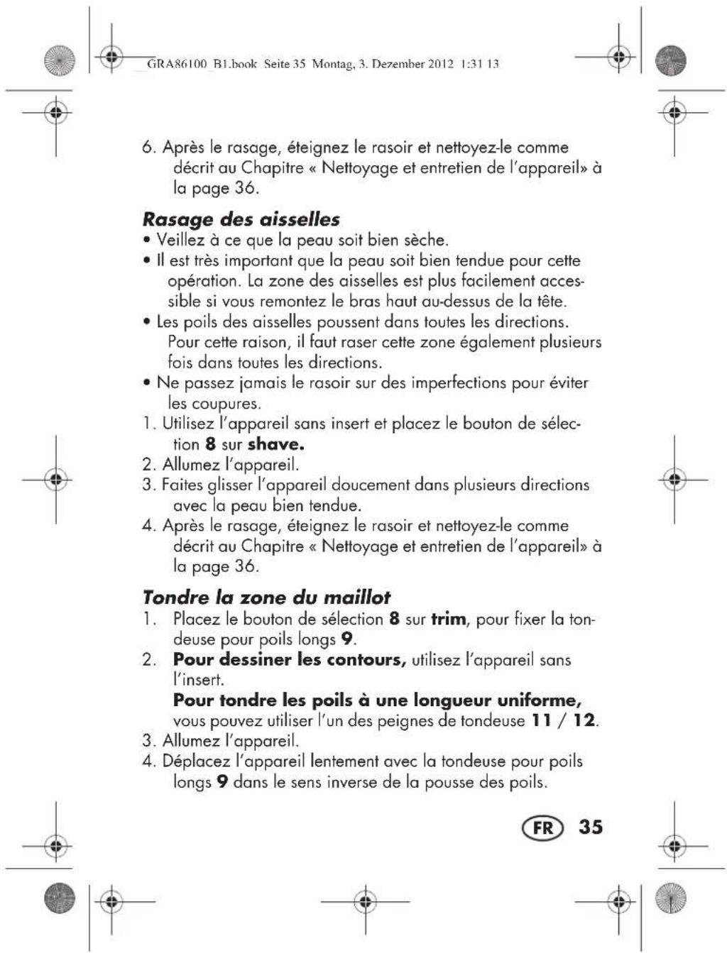 SILVERCREST SBT 3.6 B1 - Rasage des jambes - 7