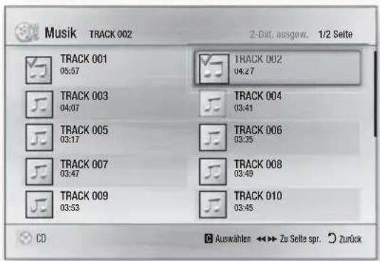 SAMSUNG HTF4550 - Eine Musik Wiedergabeliste erstellen - 1