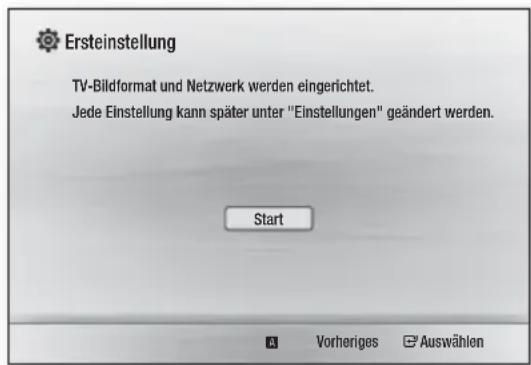 SAMSUNG HTF4550 - Ersteinstellungen konfigurieren - 1