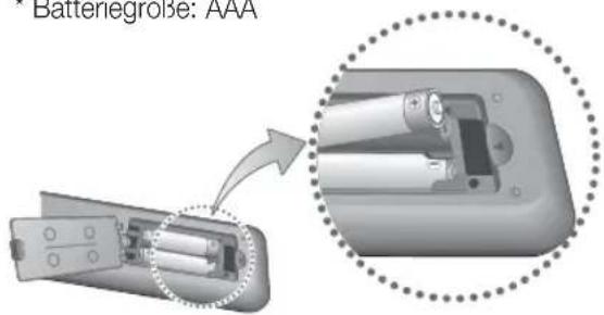Batterlegroße: AAA